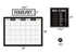 Teacher Created Resources Modern Farmhouse Calendar Bulletin Board for Classroom Organization