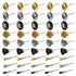 45Pcs Wire Brushes Set, Steel Wire Wheels and Pen Brushes Kit for Rotary Tool with 1/8"(3mm) Shank