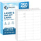 Address Labels for Printer 7500 Labels - 1" x 2-5/8", Mailing, Storage