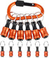 Bit Holder 1/4 inch Hex Shank Screwdriver Bits Holder, Portable Extension Bar Keychain Screw Adapter for Drill Bits