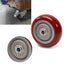 2.5 Inch Heavy Duty Lockable Caster Wheels, 4 PCS Bearing Plate Replacement for Platform Trucks, Up to 220LBS