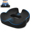 SweetSlubr Large Donut Pillow Seat Cushion for Hemorrhoid Discomfort&Tailbone Pressure, Office Chair Cushion