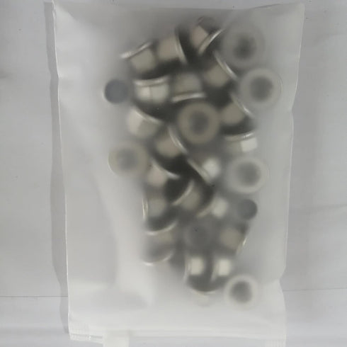 M8 Nylon Lock Nut 304 Stainless Steel Flange Nut Inserts, Pack of 30