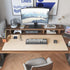 Pad,47.2''x15.8'',Cork DAWNTREES Dual Sided Desk Mat,Leather Desk Desk Mat Protector,with PU Leather Valet Tray