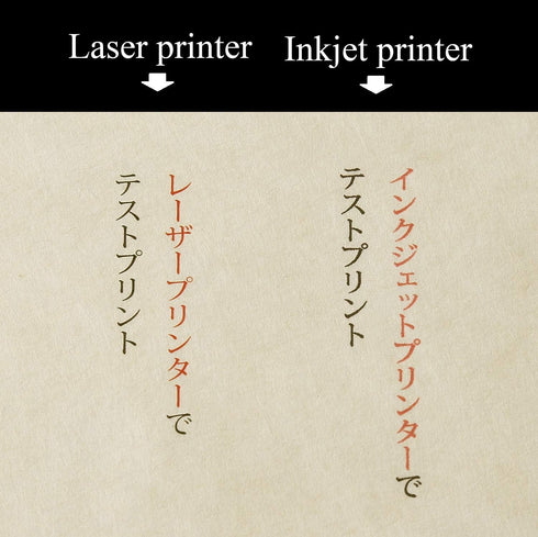 Japanese Rice Paper Printable B5 Size Paper (30 Sheets), Multipurpose Copy Paper for Laser and Inkjet Printers, Made in JAPAN, Natural Color by ONAO
