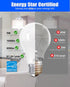 MASTERY MART A19 60-Watt LED Light Bulbs, 5000K Bright Daylight White, 800 Lumens, 6 Pack, Non-Dimmable