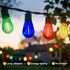 24 Pack S14 Bulbs, 1W Bulbs E26 2200K, Dimmable, GvvooHome Colored LED String Light Plastic Shatterproof Replacement