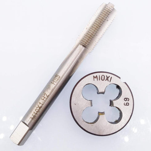 HSS M10 x 1mm Tap and M10 x 1.0mm Die – Metric Thread Right Hand