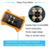 IP67 Waterproof Inline Cord Switch, 16A/250V 20A/125V AC DPST, 4Pin On Off Toggle Switch with Red Light Rocker