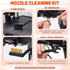 Rhevosil 50pcs 3D Nozzle Printer Tool Kit & Accessories Cleaning Tools, Scrapers, Files, Wire Cutter, Craft Knife, Tube