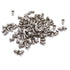 Xiaoyztan 100Pcs #6-32 Cross Drive Flat Head Machine Screw, 3.5mm Full Thread Fastener for PC Cases