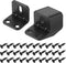uxcell 10 Pcs L Corner Bracket Corner Brace Metal Joint Right Angle