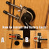 Portable Door Security Locks, Adjustable Heavy Duty Outward Opening Travel Stainless Steel Safety Device for Hotel