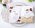ponatia 20PCS Tri-Fold 5 x 7 Laser Cut Wedding Invitation Pockets, 5.12 x 7.2 (Gold Glitter, No Inner Sheet)