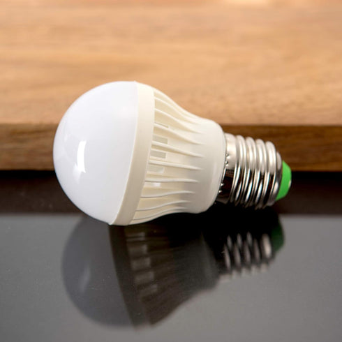 5V 6V Screw Medium Base LED Light Bulb for 5 Volt 6 Volt Battery Power Source, Warm White 3000K, Low Voltage Miniature