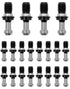 QWORK Heavy Duty CAT40 45° Pull Stud Retention Knob Set for HAAS CAT 40 CNC Tool Holders