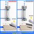 TAILONZ PNEUMATIC 1/4"NPT Pneumatic Foot Pedal Valve Kit, 3 Way 2 Position with Rubber Nonslip Pressure Control