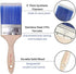 Bates Paint Brushes Set, 2 Pack, Premium Professional Paintbrushes with Treated Wood Handle for House & Trim