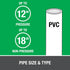 Oatey 30863 Heavy Duty Solvent Cement, 8 oz, Clear