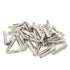 Honbay 50PCS Silver Tone Single Prong Metal Alligator Hair Clips for Arts & Crafts, Office Paper Organization