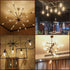 Dimmable E26 Bulb 4W 40 Bulbs 30000K E26 Bulb AC120V 400lm T9 T10 Bulb E26 Bulbs 4Pack Leools LED Equal Watt Light Soft