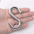 2 Pack 3.3-Inch Heavy Duty S Hooks, 304 Stainless Steel Hammock Hooks with Maximum Load Capacity of 557 lbs
