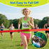 8 Pairs Magnetic Race Bib Clips,Running Bib Clips-Safety Lock Fasteners- Bib Magnets Race Bib Holder for Marathon