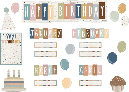 Teacher Created Resources Mini Bulletin Board, Everyone is Welcome Happy Birthday Decoration