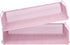 Easepres 2 Tier Stackable Desktop Document Tray Organizer - The Mesh Collection, Pink