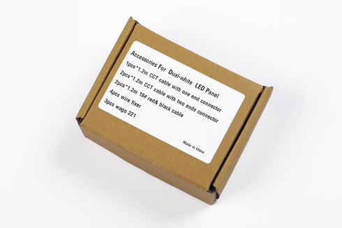 Power Output and Input Accessory Bag for LED Sheet, Dual White Color 72W and 36W for Lighting Projects