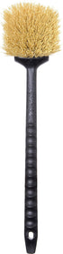 SPARTA 36505L00 20 Inches Plastic Utility Brush, Scrub Brush with Long Handle for Kitchen, Home, Black