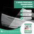 8.5x11 4 50 Pack Clear Transparency Film Laser Printer, mil Double Sides Printable Transparent Ohp Film Paper for Color