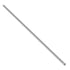 Eowpower 4 Pieces Round Rod Turning Lathe Bars Tool, Stainless Steel 6 x 200 mm