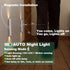 Dimmable 1pcs LYTARA Rechargeable Wall Sconces | LED Cordless Lamp with Remote, Motion Sensor, Metal Body | Battery
