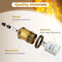 E26 600 4 Packs DiCUNO Vintage Lamp Socket, Edison Pendant Light Socket Replacement, Antique Retro Hanging Lamp Holder