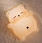 Snoring Bear Night Light Adorable Gift for Kids, Babies, Moms & Seniors