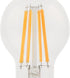 Westinghouse Lighting 5167200 8 Watt (75 Watt Equivalent) A19 Dimmable Clear Filament LED Bulb