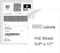 Full Sheet Labels 8.5” x 11” Shipping Address Labels, Printable White Sticker Paper for Laser & Inkjet Printers