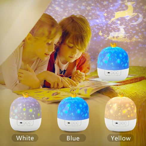 LytRdIt 21 Sets 360 of Films, Projector Night Light for Kids Bedroom, Ceiling, Baby Night Light Projector, Star Galaxy