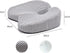 ELECANE Tailbone Comfortable Support Donut Shaped Memory Foam Seat Cushion for & Hemorrhoid Pain Relief, Orthopedic