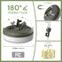 4 1 32.8FT 8 L LOHAS LED Upgraded Camping String Lights, in Quick Recovery Waterproof Camping Lights, with Lighting