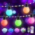 ALOVECO 41ft 100 LED String Lights Outdoor Indoor USB Plug RGB Color