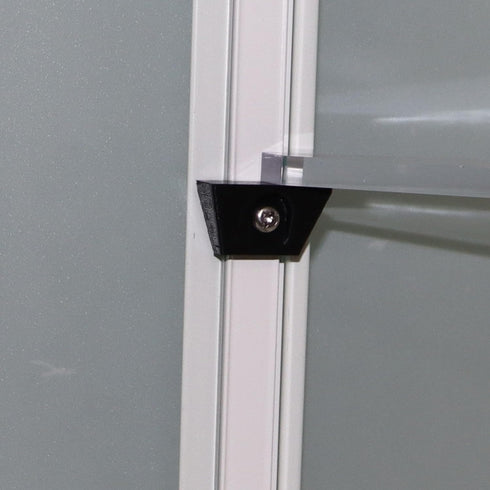 PIAOLGYI Shelf Bracket for IKEA Milsbo Indoor Greenhouse Cabinet,Accessories Compatible with IKEA Milsbo Glass
