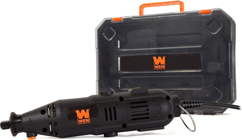 23103 1-Amp 100+ WEN Variable Speed Rotary Tool with Accessories, Carrying Case and Flex Shaft