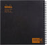 Rhodia Graph Reverse Standard Notebook, One Notebook, Black