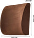 Generic Lumbar Cushion - Orthopedic Memory Foam Back Pillow, Ergonomic Seat Support | postur Corrector Cushion, Spine