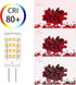G4 LED Bulb 12V AC/DC 5W Warm White 3000K Equivalent to 40W Halogen Bulb, T3 JC Type Bi-Pin Base for Outdoor Landscape