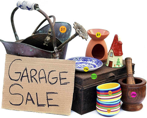 ONUPGO Garage Sale Stickers, 3/4" Round Label Yard Sale Price Stickers, Bright Neon Colors with Blank Label (2240 Pcs)