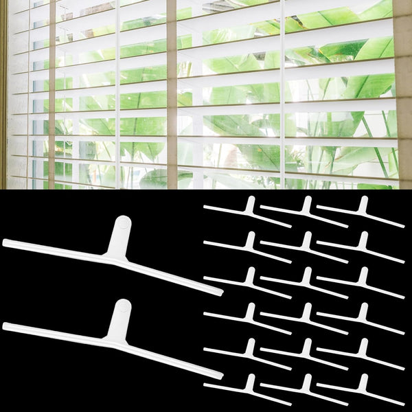 Maasechs 20 Pcs Shutter Repair Slider Connector with Slotted Tilt Bar for Polysatin