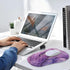 Laokiiy Mouse Pad Wrist Support, Ergonomic Mouse Pad with Wrist Rest, Comfortable Computer Mouse Pad for Laptop, Pain